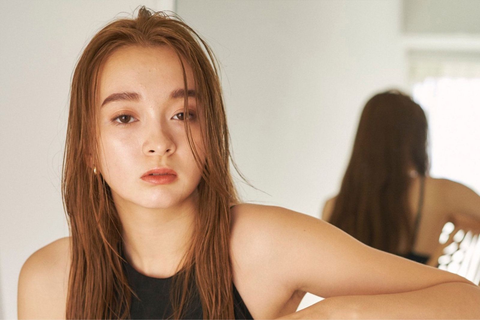 巻きすぎない束艶ニュアンスカールスタイル1